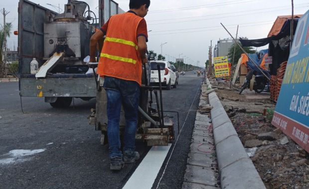 Quy Trình Thi Công Sơn Giao Thông Đạt Chuẩn